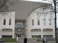 The concert took place in this building―Espace Maurice Fleuret―at the Conservatoire de Paris.