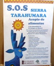 A poster calling for donations of food and clothing for ethnic minorities.