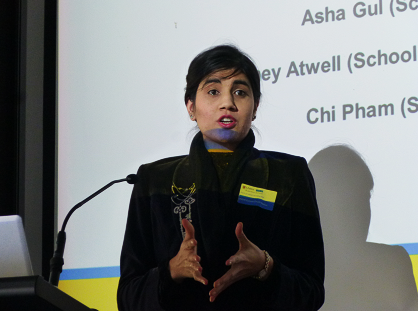 Asha Gul, a 2016 Sylff fellow at the UNSW Australia Business School.