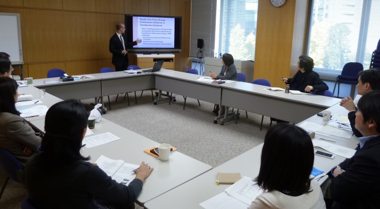 Presentation at the Tokyo Foundation.