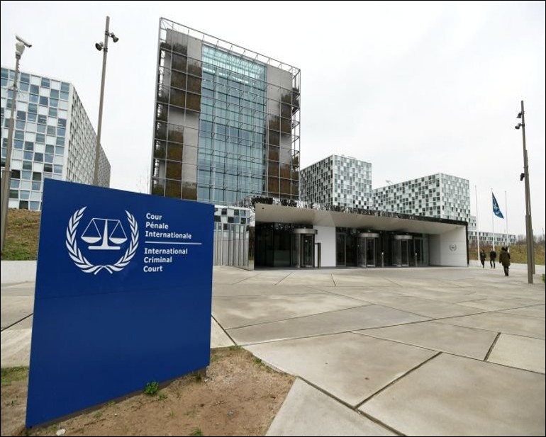 Designed to signal transparency through glass and light, the International Criminal Court instead creates a semblance of a “glass fortress”—clinical, securitized, and distant from the survivors it purports to serve. (ICC official photo)